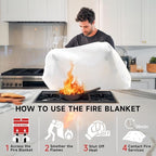 Fire Blanket Emergency for Home Kitchen - Image 4