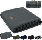 Molithe 100% Wool Blanket, Military Wool Blanket, Sporting Events, Survival Kits by EmbraceCozyWarmthandUltimateComfort