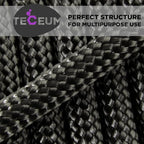 TECEUM Reflective Paracord Rope 1000 – 1000ft/200ft/100ft/50ft – 40+ Colors – - Image 5