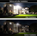 2Pack LED Flood Light Outdoor, 250W LED Work Light 26500lmwith 6FT US Plug - Image 4