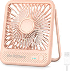 Koonie USB Desk Fan, Strong Wind Ultra Quiet Small Personal Fan by Koonie