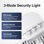 Onforu 75W LED Flood Light Motion Sensor Outdoor, 7000lm Dusk to Dawn Flood - Image 7