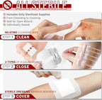 EVERLIT CARE Wound Closure Kit | 28 Pcs All-in-One First Aid - Image 3