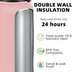 Fanhaw 20 oz Insulated Stainless Steel Water Bottle - Image 4