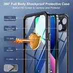 SPIDERCASE for iPhone 13 Case Waterproof, Built-in Lens & Screen Protector - Image 5