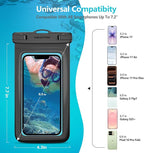 6 Pack 8.5“ Waterproof Cell Phone Pouch - Image 3