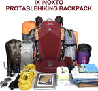 IX INOXTO Hiking Backpack, 26L/40L Waterproof Hiking Daypack - Image 5