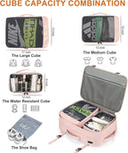 Lumesner Carry on Travel Backpacks, Extra Large 40L Flight Approved Bag - Image 4
