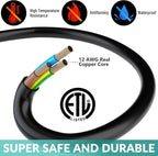 Outdoor Extension Cord 20 Ft - Image 3