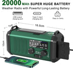 Emergency Radio-NOAA Weather Radio 20000mAh/74000mWh - Image 5