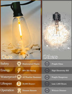 YOYONACY 150 FT Outdoor String Lights - Image 5