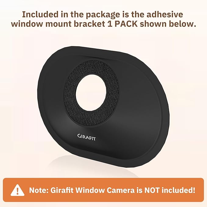 Window Mount for Girafit Window Camera W150, Adjustable Angle Tilt, No Screws - Image 7