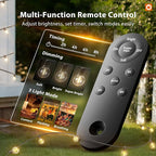 addlon 150FT Solar String Lights Outdoor Waterproof - Image 4