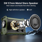 12000mAh/44400mWh Emergency Radio-NOAA Approved Weather Radio - Image 4