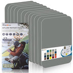 Cahomo 7.9x3.9 inch 12 PCS Nylon Repair Patch Nylon Repair Tape Self Adhesive by Cahomo