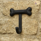 Mystic Colonial Medieval Cast Iron Bone-Shaped Wall Hook | Rustic Gothic - Image 5