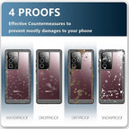 SPIDERCASE Designed for Samsung Galaxy S22 Ultra Case, Waterproof Built-in - Image 3