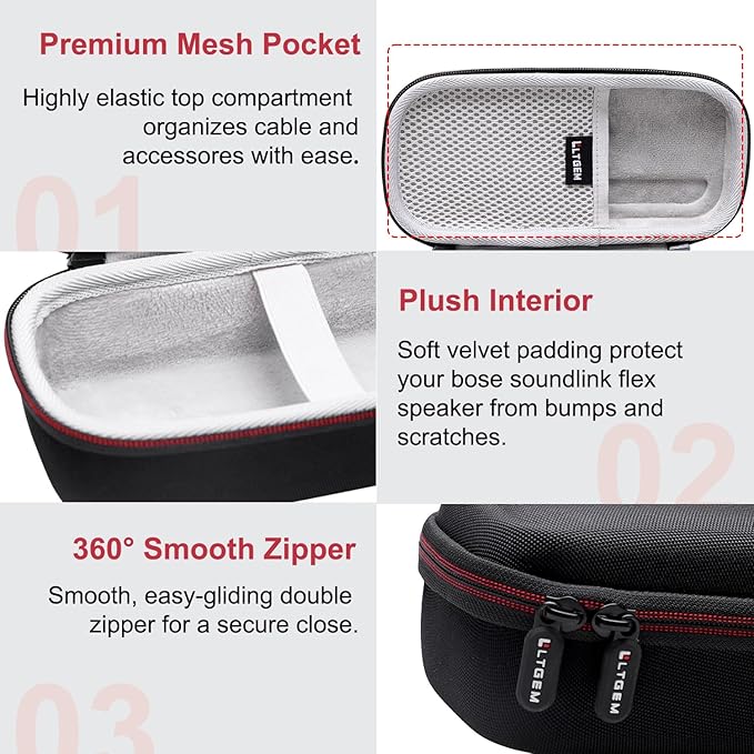 LTGEM Case Compatible with Bose SoundLink Flex 2nd Gen/Bose SoundLink Flex - Image 4