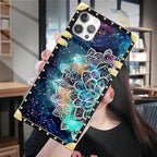 Compatible with iPhone 12 Pro Max Case, Starry Sky Colourful Mandala Luxury - Image 7