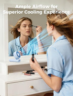 Aecooly Mighty Portable Handheld Fan | 20H Max Cooling Time | 3 Flexible Modes - Image 7