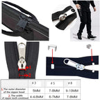 Meikeer 252-Piece Zipper Repair Kit - Image 5