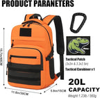 Kids Tactical Backpack Army Molle Bookbag Military Boys Backpack - Image 2