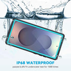 Lanhiem for Samsung Galaxy S25 Ultra Case, IP68 Waterproof Dustproof, Built-in - Image 2