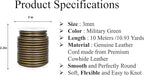 GENIQUE Real/Genuine Round Leather String Cord - Image 2