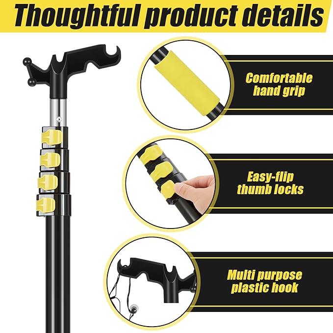 7-24 ft Telescopic Extension Pole - Image 3