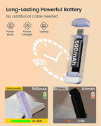 Glocusent USB Rechargeable Book Light, Portable Clip-on LED Reading Light - Image 4