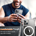 Red2Fire Magnetic for iPhone 15 Plus Case for iPhone 14 Plus Case Clear - Image 7