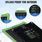 ECO-WORTHY Upgrade 7.5W Solar Car Battery Charger Maintainer 12V Waterproof - Image 7