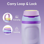 Fijinhom 16 oz Insulated Water Bottle, Stainless Steel Sports Water Bottle - Image 4