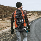 30L Skateboard Backpack for Men Women, Waterproof Hiking Backpack - Image 6