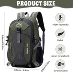 40L Hiking Backpack, Lightweight Daypack - Image 2