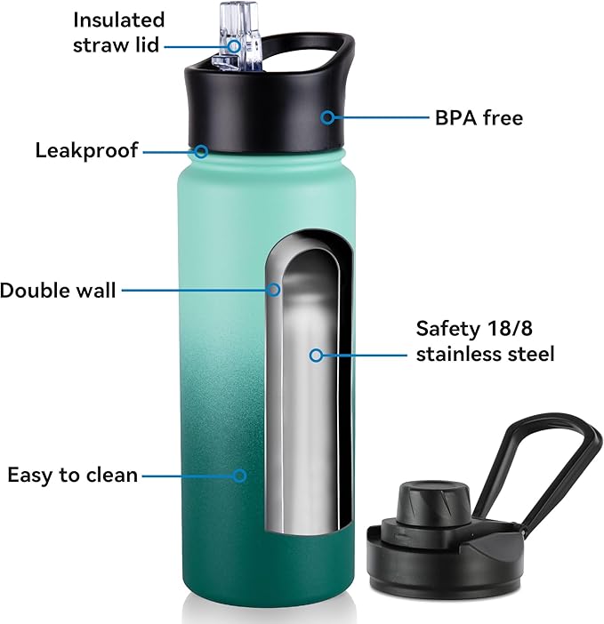 24oz Insulated Water Bottle - Image 2