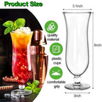 Yesland 6 Pack Hurricane Glass - Image 2