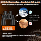 10-30x50 Zoom Binoculars for Adults, High Powered Military Binoculars for Bird - Image 2