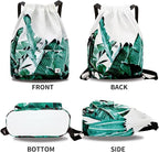 Waterproof Drawstring Bag, Gym Bag Sackpack Sports Beach Backpack - Image 2