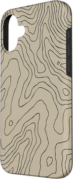 Coyote Country Guide Lines Topographical Contour Map Case - Image 2