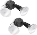 Onforu 2-Pack Adjustable Twin PAR Holder, Outdoor Flood Light Fixture Max 300W by Onforu