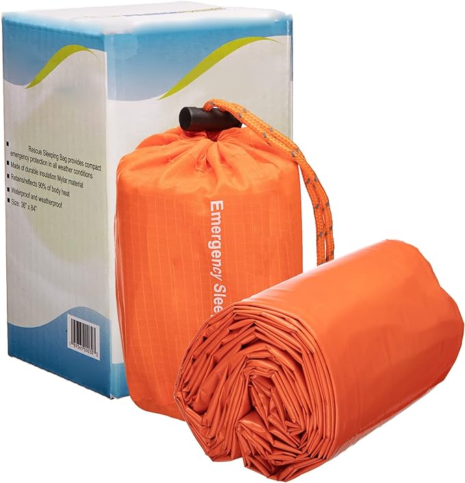 NovaMedic Emergency Sleeping Bag 5 Pack – 84"x36" Thermal Mylar Survival Bivy - Image 5