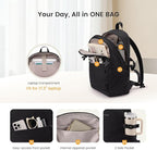 LOVEVOOK Everyday Backpack for Women, Chic Versatile Backpack - Image 3