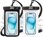 JOTO 2 Pack Universal Waterproof Phone Case by JOTO