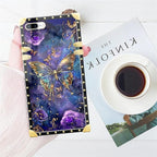 Compatible with iPhone 8 Plus 7 Plus Case, Glistening Golden Butterfly Vibrant - Image 7