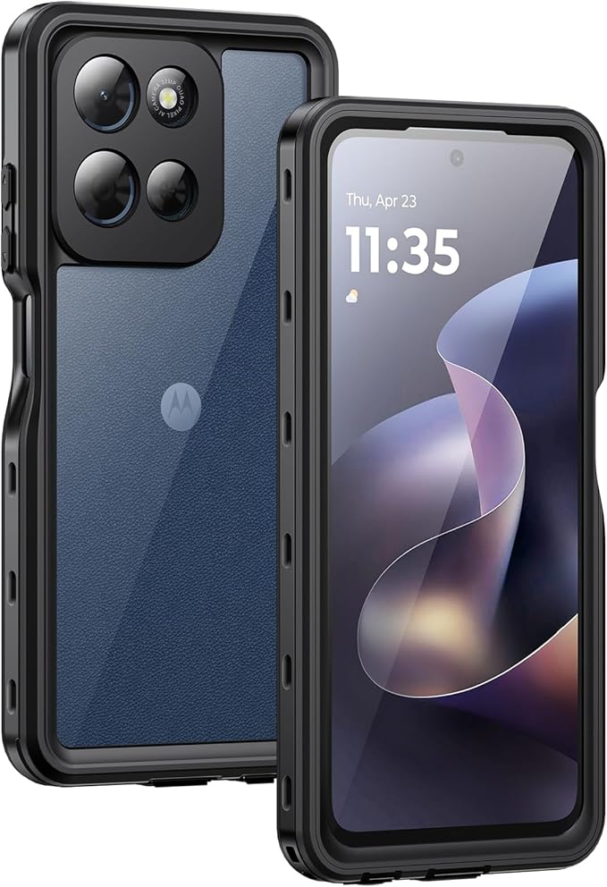 Lanhiem for Moto G 2026 / G Play 2026 5G Case, IP68 Waterproof Dustproof by LanhiemHome