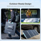 Renogy 200W Portable Solar Panel, IP65 Waterproof Foldable Solar Panel Power - Image 7