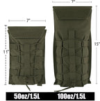 PETAC GEAR 1.5L / 3L Tactical Hydration Pack，Molle Carrier Pouch - Image 5
