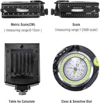 Eyeskey Multifunctional Military Sighting Navigation Compass - Image 6