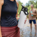 Fijinhom 24oz Insulated Stainless Steel Water Bottle, Wide Mouth Double Wall - Image 7